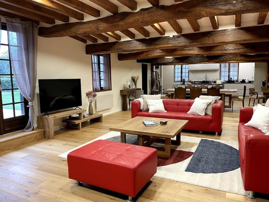 Maison Et Dependance Haut De Gamme Proche De Deauville-Trouville Les Authieux-sur-Calonne Exteriör bild